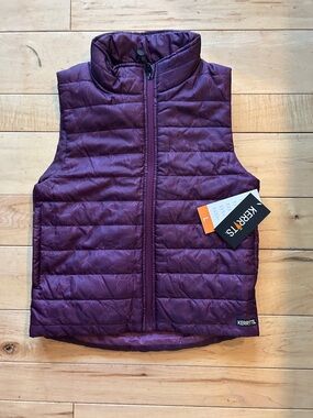 Kerrits Youth L Winter Whinnies Vest in Raisin